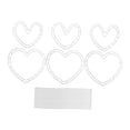 thumbnail image 2 of Soporte para arreglos florales de 6 piezas, accesorios de boda, marco de corona de flores multiusos para fiestas, días festivos, manualidades y decora, 2 of 8