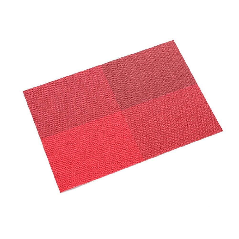 Stibadium Exquisite PVC Placemats Woven Vinyl Place Mats for Dining