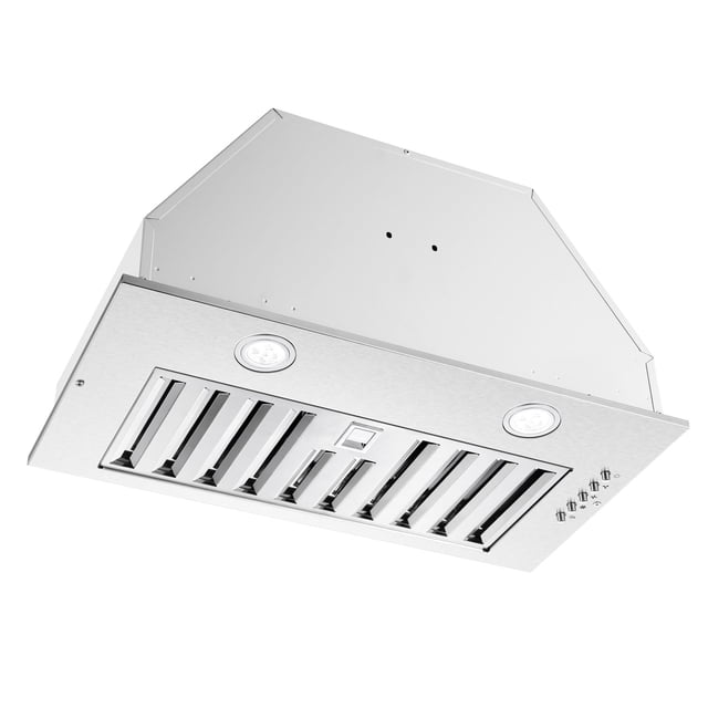 Inserto para campana extractora JOEAONZ, 50 cm, acero inoxidable, 600 m³/h