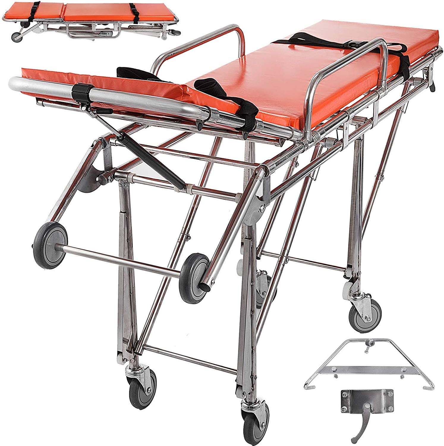 VEVOR Lightweight Emergency Ambulance Stretcher Medical Stretcher