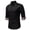 Black, variant on Njoeus Men's Fashion Patchwork Dress Shirts Slim Fitted Long Sleeve Button up Casual Work Shirts