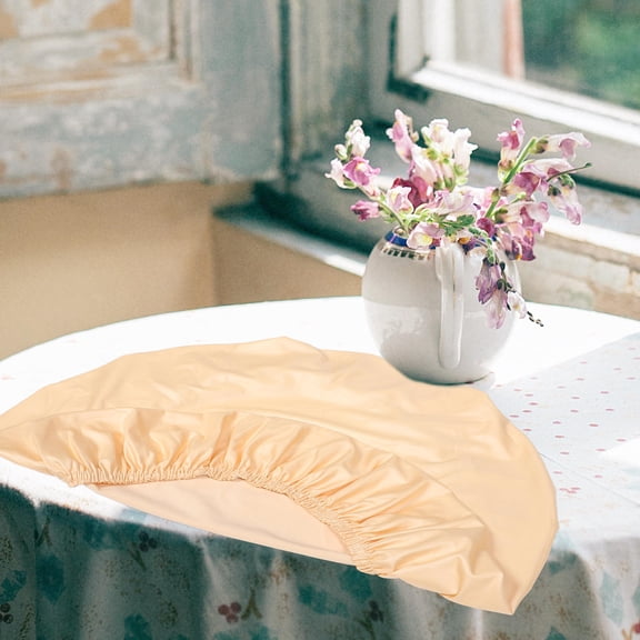 FOMIYES Elastic Golden Tablecloth for Dining Table - Perfect for Special Occasions
