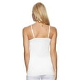 thumbnail image 3 of Felina Womens Cotton Modal Camisole, Adjustable Cotton Tank Top 3-Pack, 3 of 4