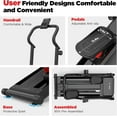 thumbnail image 6 of Magnetic Stair Stepper with 8-Level Adjustable Resistance, 350lbs New Version Foldable Stairmaster Machine for Home Gym Workout, Cardio Stair Climber with Low Noise, 12"Extra-Long Pedals, 6 of 11