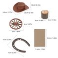 CRILSTYLEO 20Pcs Cowboy Centerpieces for Tables Authentic Western Theme ...