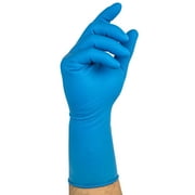 Ansell Microflex SafeGrip SG-375 Disposable Latex Gloves, 14.2mil, Blue XL, Case of 500