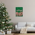 thumbnail image 2 of Tis The Season To Be Merry Patterned Holiday Graphic Art Gray Framed Art Print Wall Art, 2 of 7