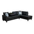 thumbnail image 7 of [SquarePulse]4-seater L-shaped sofawith 90° Swivel Cup Holders, apartment, living room, and office sofa(Includes 2 Pillows), 7 of 7
