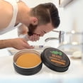 thumbnail image 1 of Jabón Para Barba Para Hombres, Aumenta La Circulación Sanguínea, Mejora El Crecimiento De La Barba, Jabón De Champú Para Barba Polygonum Multiflorum, 60 G Con Red De Espuma, 1 of 7