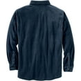 thumbnail image 3 of Legendary Whitetails Men's Navigator Fleece Button Up Long Sleeve Plaid Clothing for Men, Casual Heavyweight Warm Flannel, 3 of 5