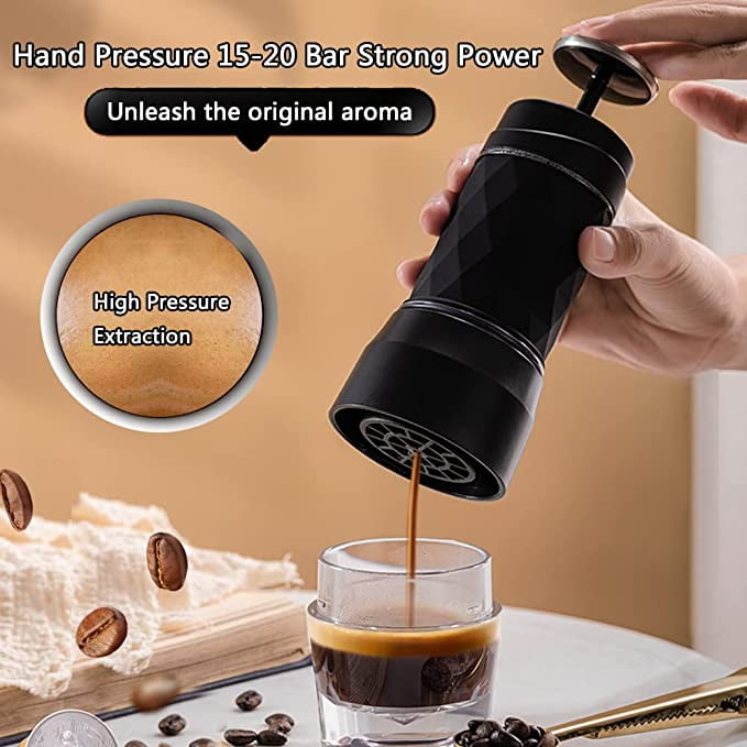 Cafelffe Tripresso Portable Coffee Maker Espresso Machine Hand