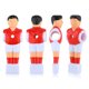 thumbnail image 5 of 22 Piezas De Futbolín Para Hombre, Piezas De Repuesto Para Jugador De Fútbol, Rojo Y Azul SM SunniMix Jugador de fútbol de mesa, 5 of 7