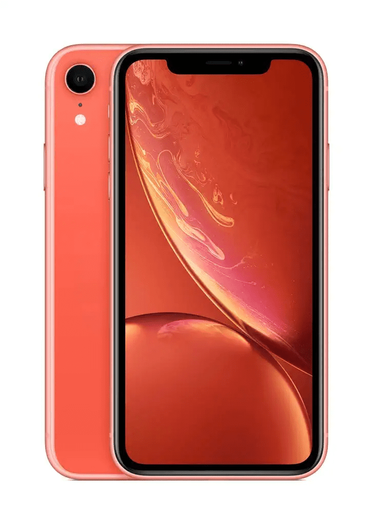 Restored Apple iPhone XR 256GB Coral Fully Unlocked Bundle: LED Wireless Speaker, Bluetooth Headphones, Screen Protector, Wireless Charger, & Phone Stand (Refurbished)