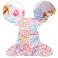 thumbnail image 3 of Qiilu Couche de Bain Réutilisable pour Bébé Lavable avec Poche, Système d'Exploitation à Crochets et Boucles, Taille Ajustable, Couches Réutilisables pour Bébé, Couche Réutilisable pour Nourrisson, 3 of 5