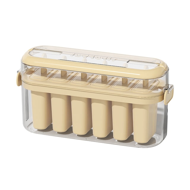 Ice Cube Mold Homemade Ice Cream Making Popsicles, Popsicles, Household Children's Ice Cream, Ice Cream Grinding Tools, Ice Cubes