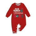 thumbnail image 2 of Zhanying Pajamas Pyjamas de Noël pour la Famille 2 Pcs Sets pour Couples Pyjamas de Noël Tenues Familiales des Fêtes de Noël Pyjamas pour Couples Ensembles Assortis Rouge, 2 of 3