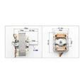 thumbnail image 7 of Range Hood Motor, Shaded Pole Motor Kitchen Exhaust Fan Blower, Pure Copper Wire Three-speed ,Easy to Use, 7 of 7
