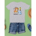 thumbnail image 3 of Cute Lion And Elephant T-Shirt Juniors -Image by Shutterstock,  Medium, 3 of 4