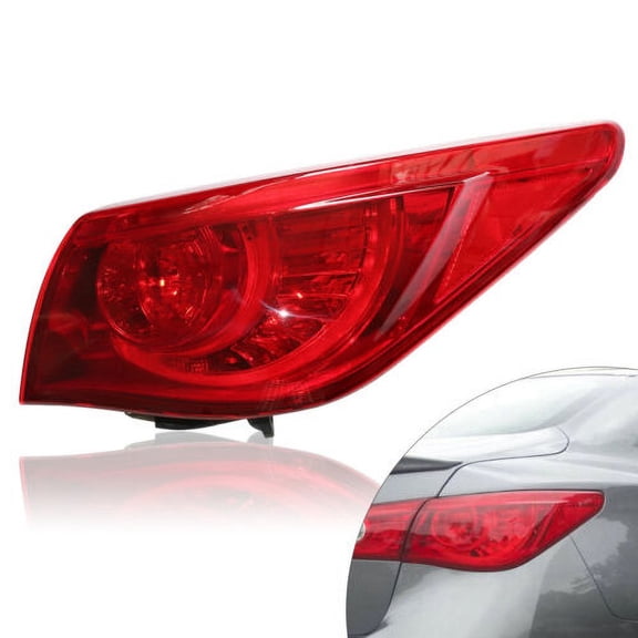 Right Tail Light For 2014 2015 2016 2017 Infiniti Q50 Q50s Red Rear Tail Lamp