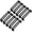 Black, variant on HDJNal Stainless Steel Nickel brushed Kitchen Cabinet Handles,Double-bar Design,Brushed Nickel Drawer Pulls Kitchen Cabinet Hardware for Cabinets Cupboard,Drawer,Wardrobe,Hole distance:96mm