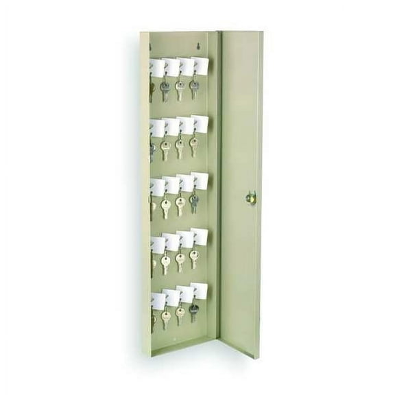 Manufacturer Varies Key Control Cabinet, Steel, Beige, 50 Key Capacity 2NET3