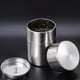 thumbnail image 1 of Latas de té Recipiente de acero inoxidable para almacenar granos de café Contenedor de doble capa L, 1 of 8