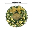 thumbnail image 3 of Naittoop Christmas Decoration Wreath Woven Rattan Wreath Door Hanging Window Christmas Tree Decoration Wreath Hanging Decoration, 3 of 6