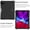 Black, variant on Case For iPad Air (4th, 5th)/iPad 10th Generation 10.9 inch (2022)/Pro 11" (1st, 2nd, 3rd, 4th)/iPad 11 A16 (2025) Lightweight Contrast Color Cover With Pen Holder and Shoulder Strap