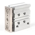 thumbnail image 1 of MGPM20X30 3 Rod Double Action Air Cylinder Aluminum Alloy Pneumatic Cylinder 20mm Bore, 1 of 4