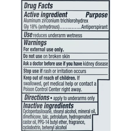 Gillette Sport High Performance Invisible Solid Antiperspirant Deodorant, 2.6 oz