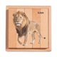 thumbnail image 1 of Rompecabezas de madera para niños, actividades de aprendizaje preescolar, material didáctico de habilidades motoras. versión animales, 1 of 9