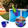 thumbnail image 2 of Pool Drink Holder Above Ground Pool Storage Above Ground Multifunctional Cup Holder Swimming Pool Organiser for Storing Drinks, 2 of 9