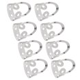 thumbnail image 3 of Banjo Finger Picks, Portable Practical Guitar Finger Picks Easy To Carry  For Outdoor Performance For Music Club Silver, 3 of 8