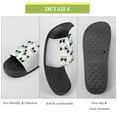 thumbnail image 7 of GZHJMY Stylish Slides for Women Men, Cute Kitten with Sunglasses Soft Flexible Slip-on Sandals Slippers, 7 of 7