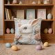 thumbnail image 5 of Casa de campo Decoración de Pascua,Pillow Cover Three-Dimensional Printing Faux Embroidery Cute Rabbits Cushion Cover Digital Printing Decoración del hogar, 5 of 6