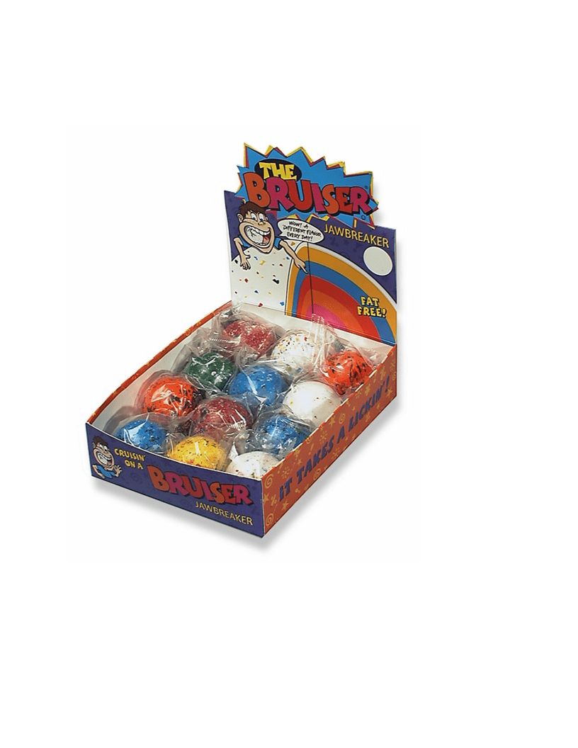 The Big Bruiser Display 2.25 Inch Jawbreakers