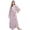 Pink, variant on Robes for Women, PUTUO Hooded Womens Robes, Plush Soft Fluffy Long Robe, Comfy Spa Nightgown Housecoat with Side Pocket, Winter Warm Sleepwear Gift for Women