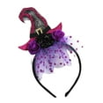 thumbnail image 2 of Diadema con sombrero de Halloween Salvador Decoración de encaje Estilo C, 2 of 8