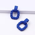 thumbnail image 3 of Modern Geometric Rectangle Acrylic Statement Earrings for Women Contemporary Fashion Jewelry Accessory, 3 of 3