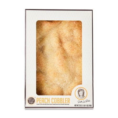 Patti LaBelle's Good Life Peach Cobbler, 31oz, Shelf-Stable, Flaky, Baked