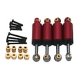 thumbnail image 2 of 4 Uds. Amortiguadores de resorte piezas mejoradas con tornillos 10mm aleación de aluminio para Fcx24 RC accesorios reemplazo de repar Rojo Sunnimix amortiguadores, 2 of 7