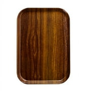 Cambro 1116308 10 7/8" x 15 7/8" Burma Teak Insert for 1622 Fiberglass Camtray - 24/Case