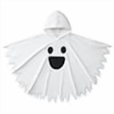 Usaibhir Toddler Kids Baby Girl Boy Halloween Costume Ghost Cloak Grimace Print Poncho Fancy Cape with Hat Cosplay Outfit 1-6T