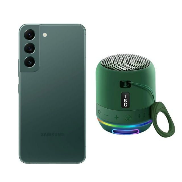 Celular Samsung S22 Plus Reacondicionado 128gb Verde + Mini Bocina Samsung Galaxy SM-S906U