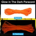 thumbnail image 4 of Cuerda de guía de camping Uxcell Reflectante de Paracord de 4 mm de nylon, cuerda de tienda de 8 metros en color naranja, 4 of 6