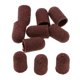 thumbnail image 1 of 10 Piezas de Bandas de Lijado para Brocas de de ctrico de Arte de Uñas s - Marrón + marrón, 7x13mm Sunnimix Bandas de lijado para taladro de uñas., 1 of 7