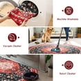 thumbnail image 6 of Noahas Round Traditional Persian Area Rug, Red , 4' x 4', 6 of 7