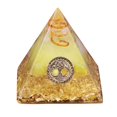 thumbnail image 1 of Crystal Pyramid Healing Energy Meditation Crystals Home Office Decor (C), 1 of 8