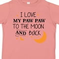 thumbnail image 4 of Inktastic I Love My Paw Paw to the Moon and Back Boys or Girls Toddler T-Shirt, 4 of 5