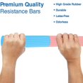 Silicone Torsion Bar Arm Enhancer Hand Exercise Bar Multifunction Bar